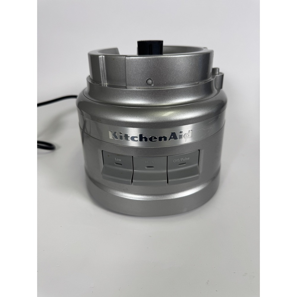 KitchenAid KFP0718CU 7-Cup Food Processor Motor Base Contour Silver 250W